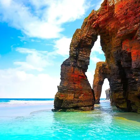 En Playa Catedrales Con Terraza Daire Barreiros